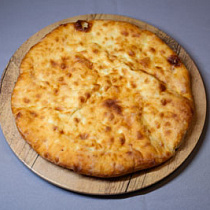 Хачапури с творогом и зеленью